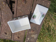 Load image into Gallery viewer, Butter Dish (tub style) - Rosie Thistle Pink