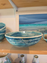 Load image into Gallery viewer, Small Serving Bowl - Saligo Sea Spray