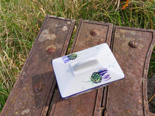 Load image into Gallery viewer, Butter Dish (tub style) - Rosie Thistle purple
