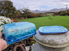 Load image into Gallery viewer, Butter Dish - Lucy Sea Breeze