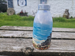 Milk Bottle Vase - Sheena's Islay Beach Time