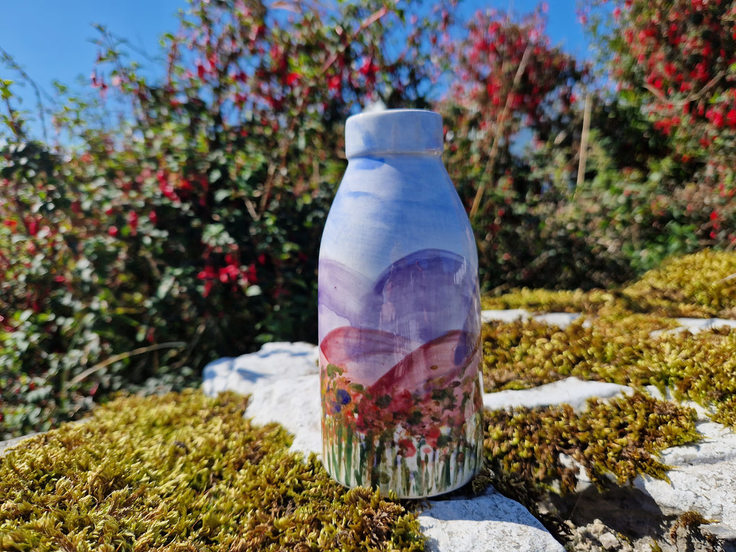 Milk bottle vase - Feasgar