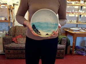 Small Serving Bowl - Sheena's Islay Beach Time