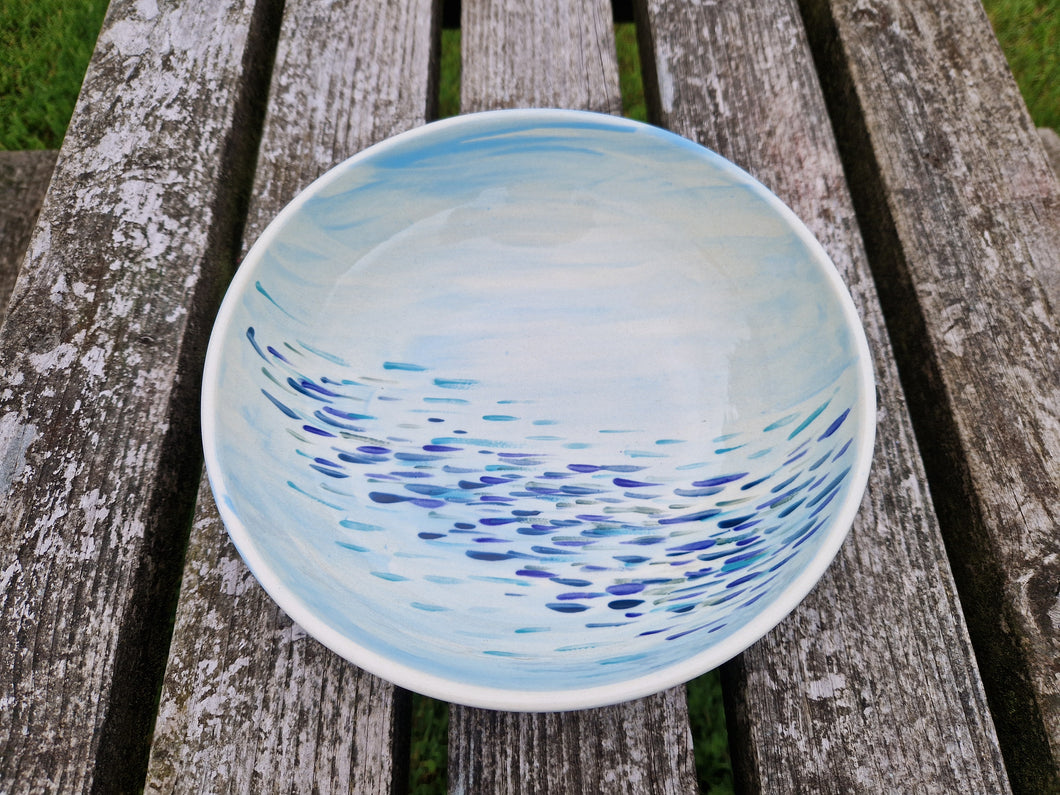 Small Serving Bowl- Escape to the Sea