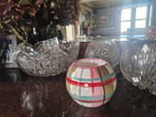 Load image into Gallery viewer, Tealight Holder - Valinda's Hogmanay Tartan
