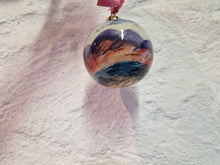 Load image into Gallery viewer, Decorative ornament with a scenic design on a textured surface
