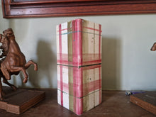 Load image into Gallery viewer, A tall vase on a wooden shelf
