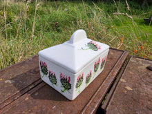 Load image into Gallery viewer, Butter Dish (tub style) - Rosie Thistle Pink
