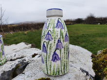 Load image into Gallery viewer, Milk Bottle Vase - Jessie May Bluebells
