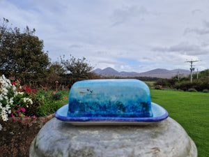 Butter Dish - Lucy Sea Breeze
