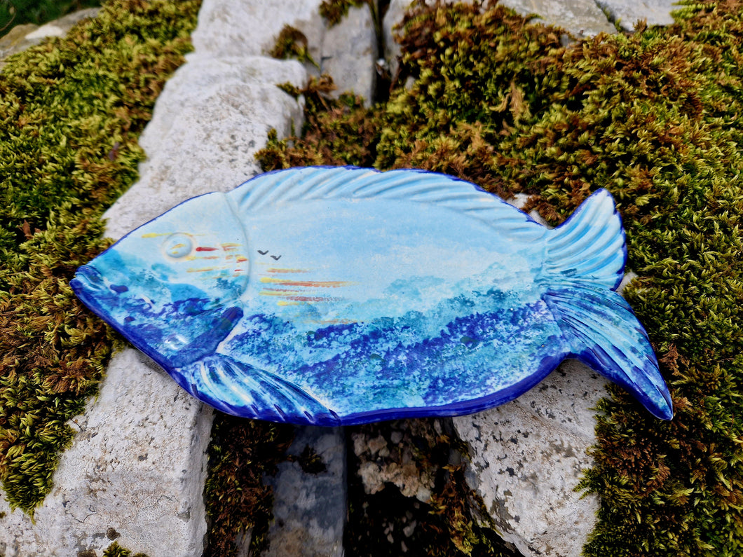 Fish Spoon Rest - Lucy Sea Breeze