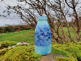 Milk Bottle Vase - Saligo